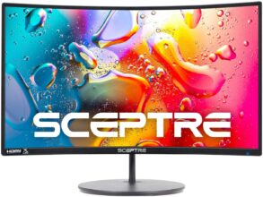 Sceptre Curved External Monitor For laptop