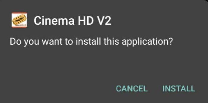 Install Cinema HD APk