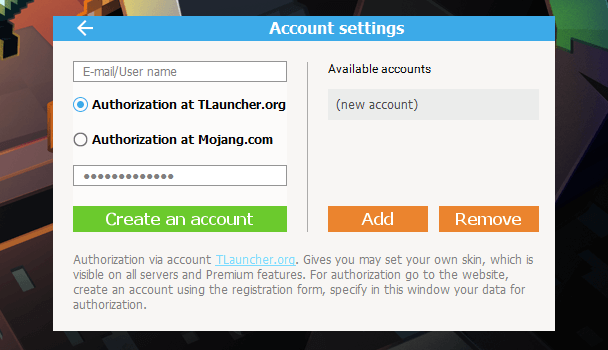 TLauncher